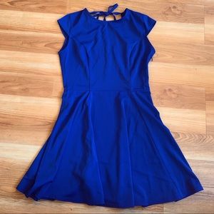 Dress Tobi Fit & Flare Backless Semi-Formal